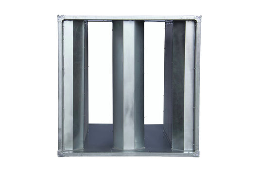 Rectangular Silencer 580mm x 580mm x 900mm