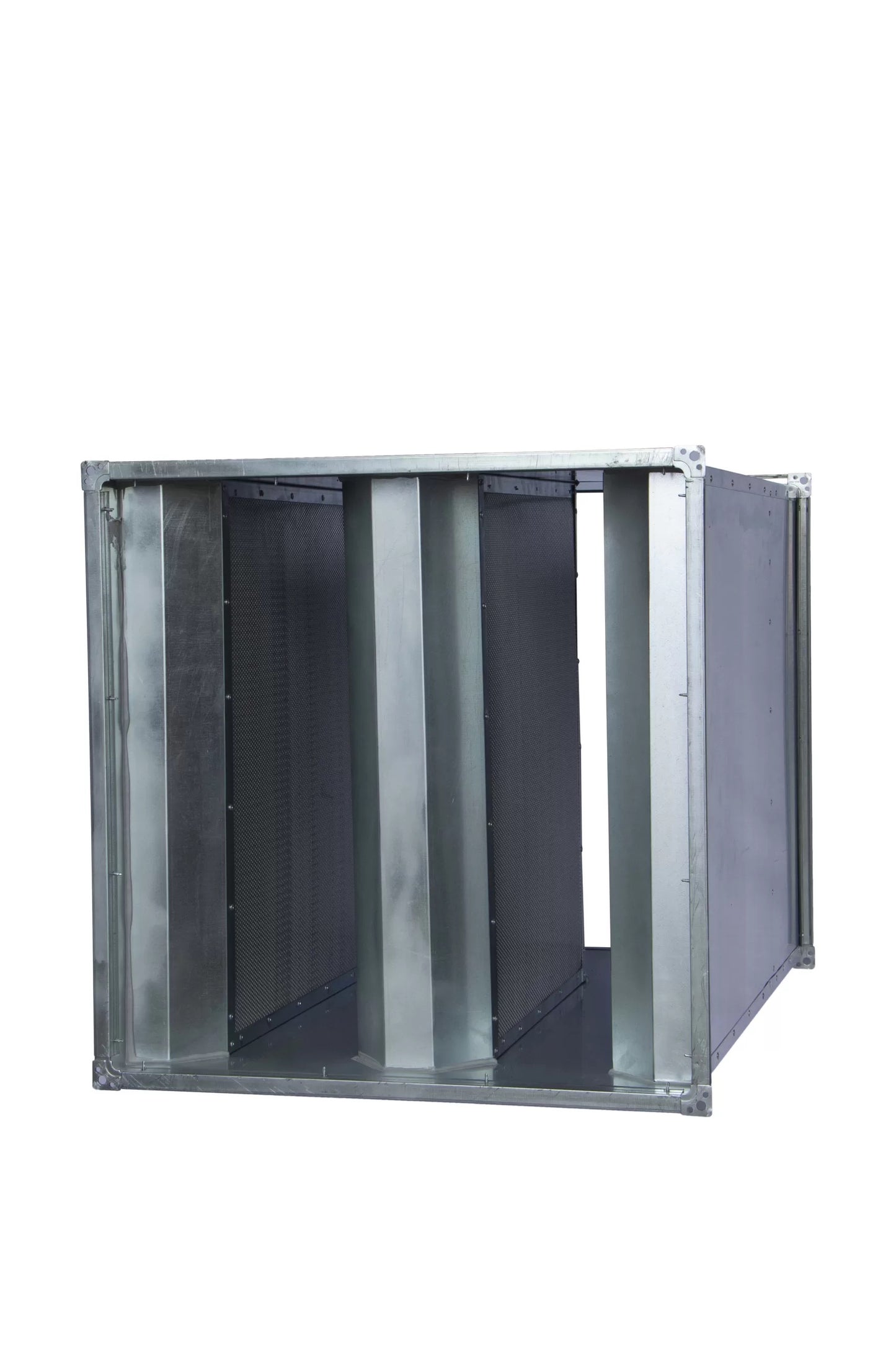 Rectangular Silencer 580mm x 580mm x 1200mm