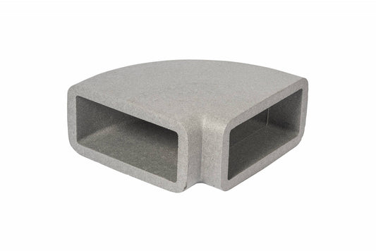Insulated 90° Horizontal Bend
