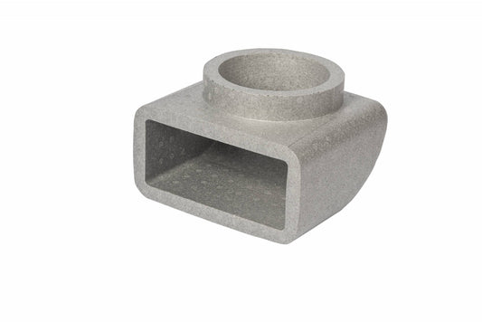 Insulated Rectangular to Round Plenum