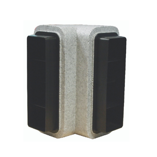 Insulated 90° Vertical Bend