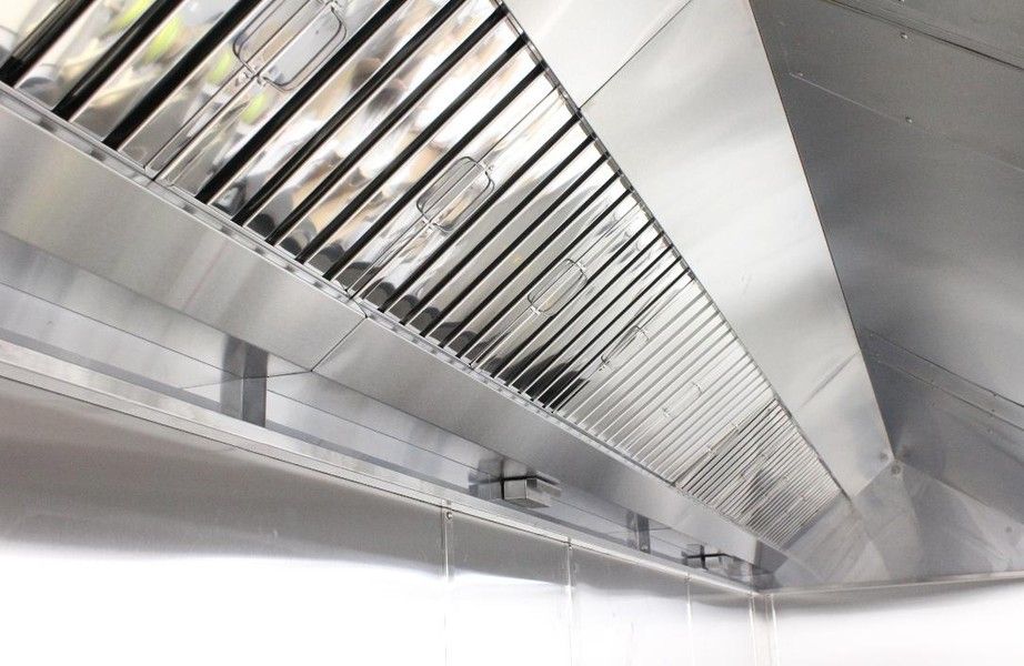 Commercial Kitchen Extraction Canopy Hood